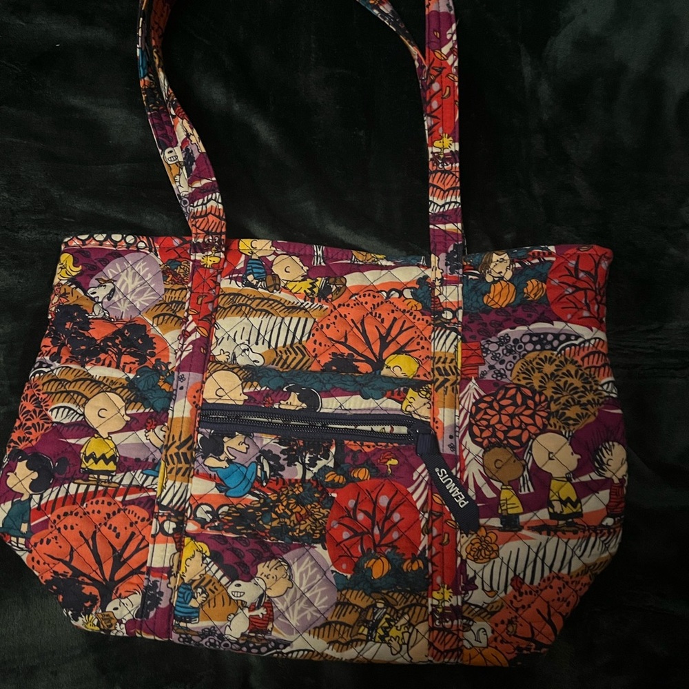 Vera Bradley Peanuts Snoopy Tote Bag